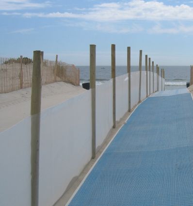 Barrière de protection anti-sable