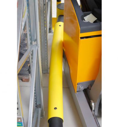 Barrière de protection de rack flexible