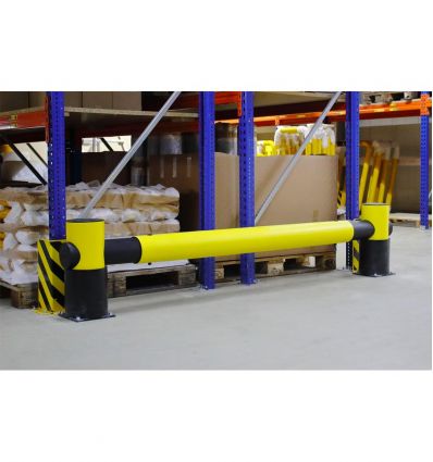 Barrière de protection de rack flexible