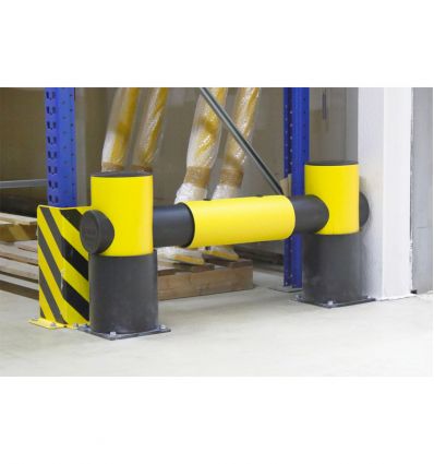 Barrière de protection de rack flexible