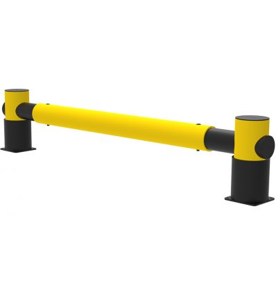 Barrière de protection de rack flexible