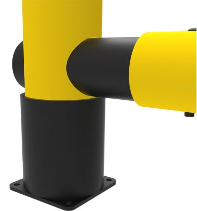Barrière de protection de rack flexible
