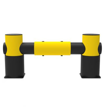 Barrière de protection de rack flexible
