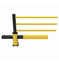 Barrière de protection flexible pour rack