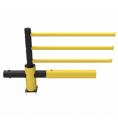 Barrière de protection flexible pour rack