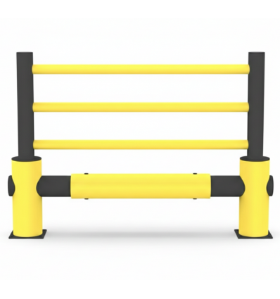 Barrière de protection flexible pour rack
