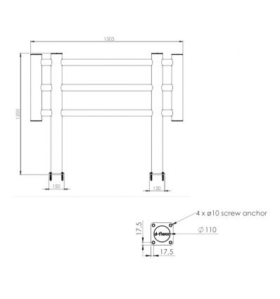 Barrière de sécurité machine industrielle