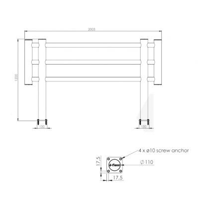 Barrière de sécurité machine industrielle