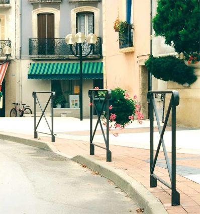 Barrière de ville en acier 25 cm, 50 cm, 1 m ou 2 m