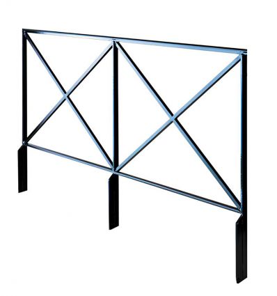 Barrière de ville en acier 25 cm, 50 cm, 1 m ou 2 m