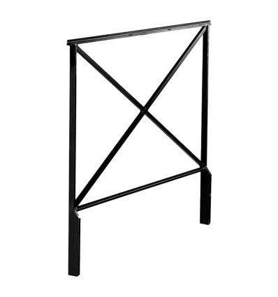 Barrière de ville en acier 25 cm, 50 cm, 1 m ou 2 m