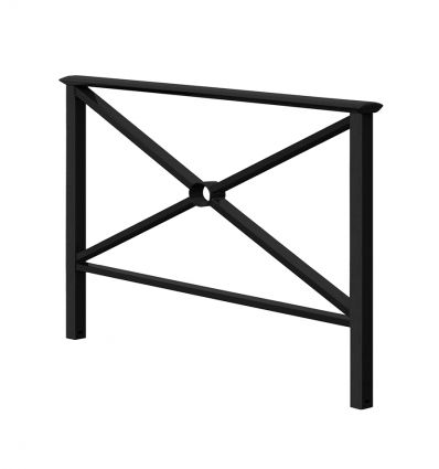 Barrière croix de Saint André L.1500 mm