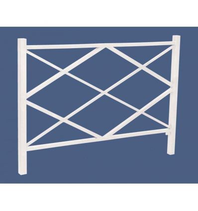 Barrière de ville losange L.1500 mm