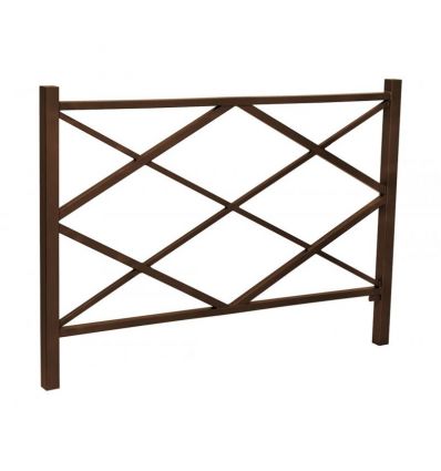 Barrière de ville losange L.1500 mm