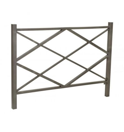 Barrière de ville losange L.1500 mm