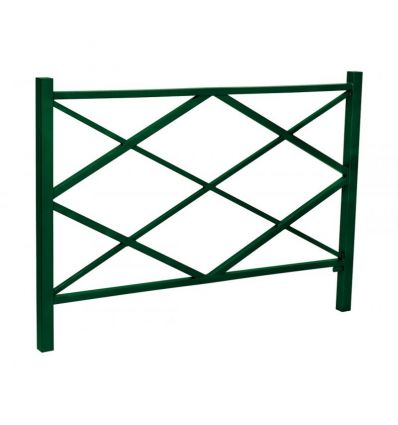 Barrière de ville losange L.1500 mm