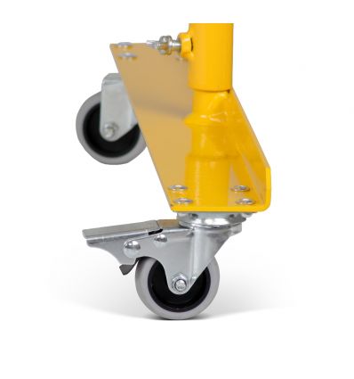 Barrière extensible de sécurité industrielle fixation murale