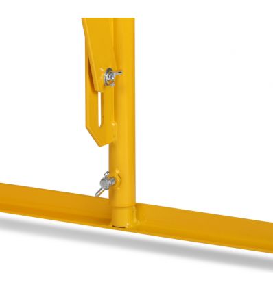 barrière extensible industrielle sur pieds