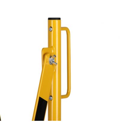 barrière extensible industrielle sur pieds