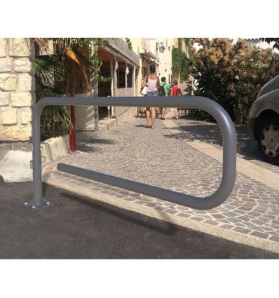 Barrière tournante trombone en acier