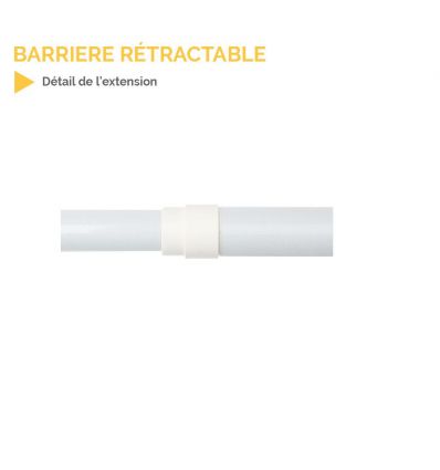 Barrière Rétractable pour Cônes de Signalisation