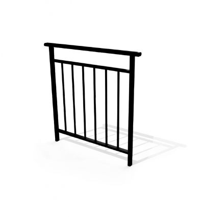 Barrière de ville à barreaux L.1000 mm ou L.1500 mm