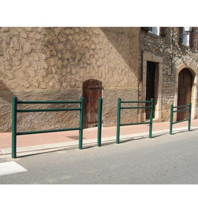 Barrière de ville avec lisses horizontales L.1572 mm