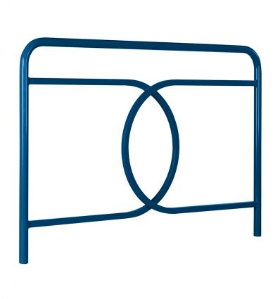 Barrière de ville en acier L.1500 mm