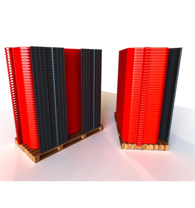 Barrière Vauban en Polyéthylène Réfléchissante