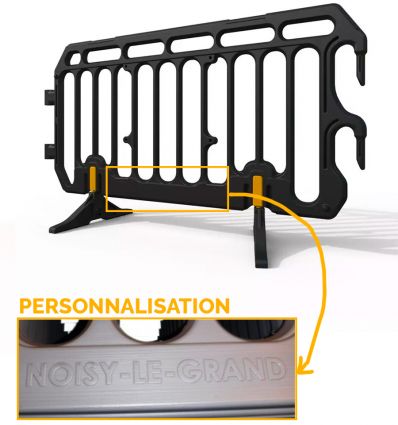 Barrière Vauban en Polyéthylène