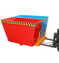Benne auto basculante de tri chantier - 2 compartiments