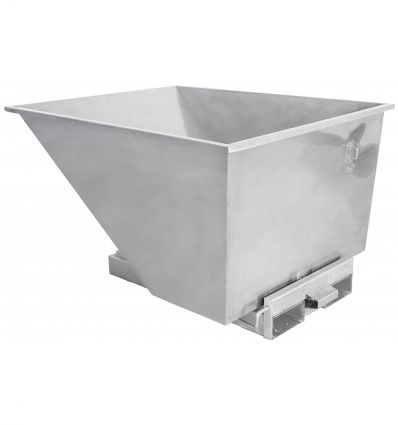 Benne auto basculante inox 304