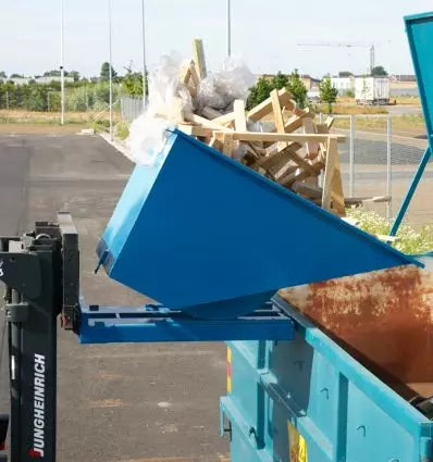 Benne auto basculante pour chariot élévateur DIB