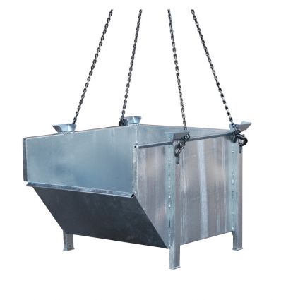 Benne de chantier superposable 500 L