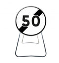 BK33 - Panneau de Chantier Fin de Limitation de Vitesse