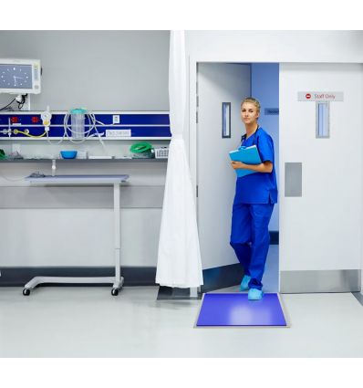 Bloc recharge de 60 feuilles adhésives pour tapis anti-contamination