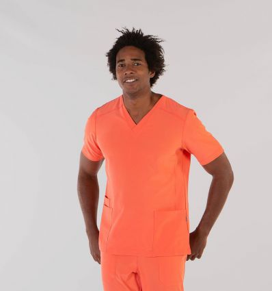 Blouse aide soignant homme couleur