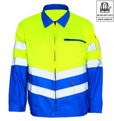 Blouson de Travail Haute Visibilité