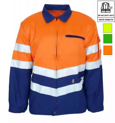 Blouson de Travail Haute Visibilité