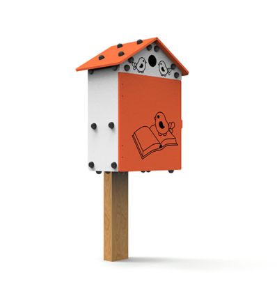 Boîte à livres extérieur enfant et PMR