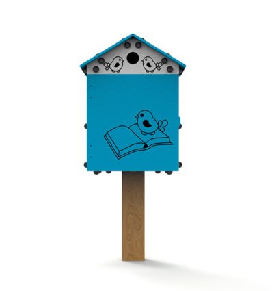 Boîte à livres extérieur enfant et PMR