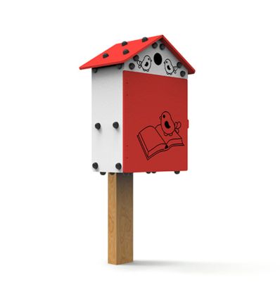 Boîte à livres extérieur enfant et PMR