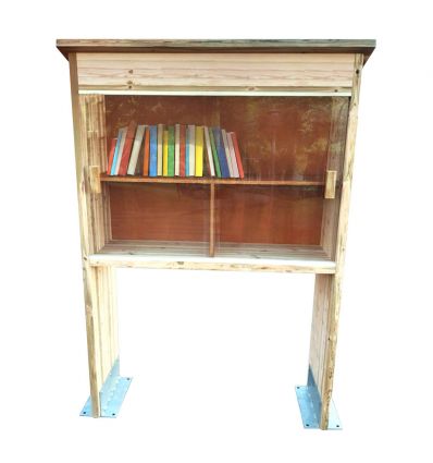 Boite à livres extérieur en bois