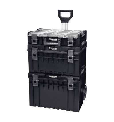 Boite a outils vide sur roulettes