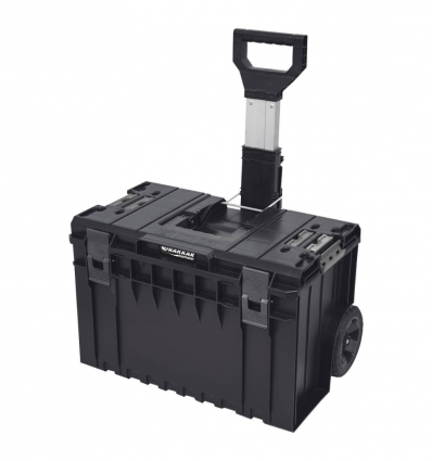 Boite a outils vide sur roulettes