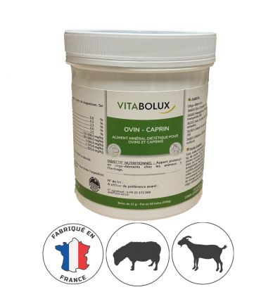 Boite de Bolus Ovin et Caprin aux Oligo Éléments - 50x11g