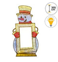 Bonhomme de neige illuminé professionnel