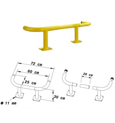 Arceau de protection pour rack