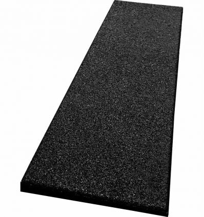 Bordure chanfreinée salle de sport - 1000 x 250 mm
