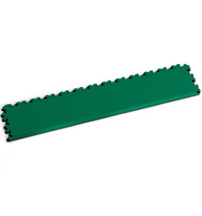 Bordure en PVC inclinée